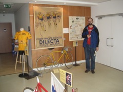 Miguel Indurain's Yellow Jersey, and other memorabilia